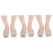 3 pieces of Destress Decompression Foot pillow Damen socks and tights Breathable socks Valgus correction rail boat sock SEBS-SOCK Summer protection Low iron Miss Weiß Weißx3stk Mediumx3PCs