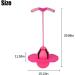 Christoy Pogo Jumper with Handle and Ball Pump - Safe and Fun High Jump Toy for Kids and Adults (Pink) - Buy Online on GoSupps.com
