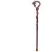 Wooden Walking Stick Solid Cane Wooden Walking Stick Faucet Mahogany Wood Carving Old Man Walking Stick Light Walking Stick