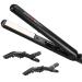 Professional Negative Ion Hair Straightener - 1 inch Titanium Flat Iron with Adjustable Temperature & Auto Shut Off | Dual Voltage Perfect for All Hair Types - Buy Online on GoSupps.com