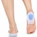 Super Soft Heel Pillow Gel Inserts - Orthotic Cushion for Plantar Fasciitis Relief (EU Size 39-44) - 2 Pairs of Heel Support - Buy Online on GoSupps.com