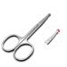 Professional Facial Hair Scissors | Stainless Steel Brow & Beauty Scissors for Eyebrows Eyelashes Nose & Ear Hair Trimming - Buy Online on GoSupps.com