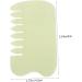 Oatipho Jade Gua Sha Comb Manual Face Scraping Tool for Skin Massage | Chinese Gua Sha Boards & Broad Tooth Scratch Massager - Buy Online on GoSupps.com