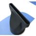 2PCS Black Salon Hair Dryer Nozzle Replacement Set - Fits Outer Diameter 4.5cm and 4.6cm - Professional Hairdressing Styling Tool - Buy Online on GoSupps.com