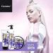 Cameleo Silver Flushing Shampoo - No Yellow Tones for Blonde Gray & White Hair - UV Protection - 200ml - Paraben-Free Intensive Care - Buy Online on GoSupps.com