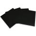 4 inch Black Glass Fusible Squares 90COE - 4 Pack | High Quality Glass for Fusing Projects - Buy Online on GoSupps.com