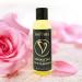 Erovibes - Rose massage oil - Rose oil - Erotic love oil - Erotic massage oil for foreplay & partner massages 150 ml