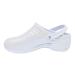 Anywear Zone Men s and Women s Clog Nurse Shoes Slip Resistant for Healthcare Gardening and Food Service 10 Glacier Pearl