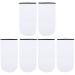 MAGICLULU Gel Gloves 6 Pairs Hand Treatment Mitts Mittens Moisturizing Gloves Overnight Soft Cotton Gloves for Sleeping Bath Gloves Skin Care Gloves Wax Gloves White Gel Take a Bath