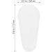 Buy Lurrose Silicone Glasses Nose Pads - 10 Pairs Soft Self-Adhesive Transparent Replacement Pads for Sunglasses & Glasses - Buy Online on GoSupps.com