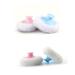 Healeved 4pcs Foundation Women Short Blender and Round Bath Soft Large Plush Furry Ultra Flour Pads with Sponges Kids Puffs Adult Face Pad of Pink Body Puff Smooth Baby Kid Fluffy Velour