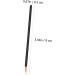 FOYTOKI 100pcs Disposable Eyeliner Brush Lip Gloss Wands Fine Eyeliner Brush Face Makeup Black Plastic - Buy Online on GoSupps.com