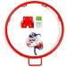 32cm Metal Rim Basketball Hoop Net with Screws Indoor Wall Mount - Buy Online on GoSupps.com