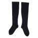 280D Compression Socks High Elastic Pressure Socks Closed Toe Knee Highs (Black)