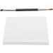Disposable Mixing Palette L Size Waterproof Makeup Paper with Double Ended Brush Disposable Nail Art Palette with Nail Drawing Painting Pen - Buy Online on GoSupps.com