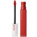 Maybelline Super Stay Matte Ink Liquid Lipstick Makeup  Long Lasting High Impact Color  Up to 16H Wear  Dancer  Brick Red  1 Count 118 DANCER 0.17 Fl Oz (Pack of 1) 1 COUNT
