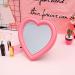 Utavu Heart-Shaped Makeup Mirror - Wall/Desktop Vanity Mirror for Women - Ideal Gift for Ladies & Friends - Buy Online on GoSupps.com