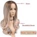 Ombre Wig Brown To Ash Blonde Redlution High Density Heat Resistant Synthetic Hair Weave Full Wigs For Women RN-135 - Buy Online on GoSupps.com