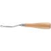 Wooden Bent Latch Hook Tool with Wooden Handle - 6.22 Long for Crafts & Hair Extensions - Buy Online on GoSupps.com