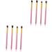 Baluue 8 Pcs Eye Make-up Brush Kit Foundation Makeup Eyeshadow Brushes Professional Eye Cosmetic mediumx2pcs Pink+goldx2pcs - Buy Online on GoSupps.com