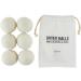 Santa Barbara Design Studio Wool Dryer Balls - Natural Fabric Softener 6-Pack in Muslin Bag | Eco-Friendly Wrinkle Reducer - Buy Online on GoSupps.com