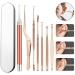 Sicunang 7pcs/Set LED Ear Wax Pickers Stainless Steel Earpick Wax Remover Curette Ear Pick Cleaner Ear Cleaner Spoon Care Aldult Ear Clean to auto_Awesome - Buy Online on GoSupps.com