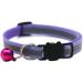 Hepplly 2-Pack Reflective Cat Collars with Bell - Quick Release Kitten Collars (Purple) | Shop Internationally - Buy Online on GoSupps.com