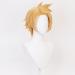 Lwiuentx MHA Cosplay Kaminari Denki Short Golden Blonde Wig | Free Wig Cap Included | International Shipping - Buy Online on GoSupps.com