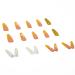YoYoee 24 PCS Yellow Gradient Long Coffin Press On Nails - Daisy Acrylic Fake Nails for Women - Buy Online on GoSupps.com