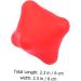 HomsfoU 2-St Toy Power Balls - Red Peanut Massage Roller for Sports Yoga & Fitness (2pcs - 6x6cm) - Buy Online on GoSupps.com