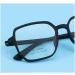 Buy Oversized Blue Light Blocking Reading Glasses - Anti-UV Square Eyeglasses +1.00 - Buy Online on GoSupps.com