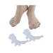 Pair of Gel Toe Separators for Men & Women | Silicone Stretchers/Straighteners  Bunion Pain Relief | Silicon Spreaders/Spacers for Hammer Toes Plantar Fasciitis Yoga & Sports | Easy Wear in Shoes