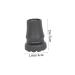 Buy Inoomp 20 STK Non-Slip Crutch Tips | 1 Inch Rubber Tips for Walking Sticks & Hiking Poles - Safety Stick Boots - Black (5x4cm 5pcs) - Buy Online on GoSupps.com