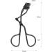 Eyelash Curler with No Pinching or Pulling Design - Just Beautifully Curled Eyelashes and Longer Looking Lash Line Curl - in Premium Matte Black Look | by POUNDXPENCE Co  - Buy Online on GoSupps.com