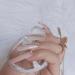 24pcs Luxury Super Long Wedding False Nails - Rectangular Acrylic Nails for Women - Nude Glossy Press On Nails - City Beauty - Buy Online on GoSupps.com