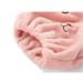Soft Absorbent Dry Hair Cap | Cute Cartoon Bear Microfiber Towel for Kids & Adults | Quick Drying Pink Head Wrap - Buy Online on GoSupps.com