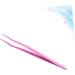 Didiseaon Lash Tweezers Fake Eyelashes Tweezers Eyelashes Dedicated Clips Tweezers for Makeup Special Clip Stainless Steel Pink 14.5*2.8*1.2cm Pink - Buy Online on GoSupps.com