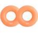 POKEAT 2pcs Silicone Hand Grip Hand Grip Hand Grip Ring Carpal Bone Dilator Strength Trainer Pressure Universal Orange
