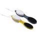 4 in 1 Foot File Callus Remover Multi-Functional Foot Scrubber Brush Feet Pedicure Tools Foot File Rasp with Pumice Stone for Home Foot Care (Yellow) - Buy Online on GoSupps.com