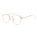Blue light filter glasses women men metal frame retro blocking blue light gaming glasses computer glasses rose gold