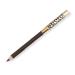1pc Waterproof Eyebrow Pencil Double Sided Eyebrow Pencil With Brush Leopard Eyebrow Pen Smudge-proof Eye Makeup Comestic For Girl (3 Dark Brown)