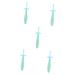 Mobestech 5 partial toothbrush suit for toddlers toys for toddlers toys for toddlers children's toys manual toothbrush toys for newborns