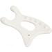 Ergonomic Ceramic Gua Sha Massager with Rounded Edges | International Shipping | Best Body Massage Tool - Buy Online on GoSupps.com