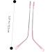 Universal Glasses Arm Replacement - Metal Pink Temple for Eyeglasses & Sunglasses - 1 Pair 13.5x0.6cm - Buy Online on GoSupps.com