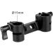 NICEYRIG Angled 15mm to 10mm Rod Clamp Rail Block for Shoulder Rig Pad Mount - 272 | High-Quality Camera Rig Accessory - Buy Online on GoSupps.com