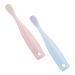 Minkissy 2st toothbrush all-round toothbrush for children manual soft toothbrush toothbrushes for children toothbrush baby toothbrush children's toothbrush gently detergent toddler pp