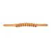 Body Gua Sha Stick Anggrek Muscle Relaxing Scraping Massage Bar Whole Body Scraping Stick Wood massage aid with 20 pearls for back belly and shoulder