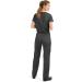 Strictly Scrubs Stretch Women's 4-Way Stretch Scrub Set - XS-3X, 15 Colors - V-Neck Top and Pant Included | X-Large Petite, Pewter - Buy Online on GoSupps.com