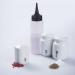 Bouteille applicatrice en plastique tanche Pot de lavage de nettoyage cheveux salon 5oz bouteille applicatrice longue pointe pour la couleur des cheveux outil d'application teinture - Buy Online on GoSupps.com