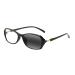 Near Far Multifocal Progressive Varifocal Women's Oval Black Purple Red Pink UV400 Transition Photochromic Reading Glass Black 1.25 x
